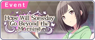 A Esperança Um Dia Irá Além da Manhã Banner EN