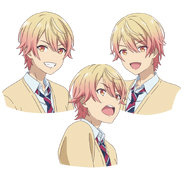 Diseño de personaje de Tsukasa en Project SEKAI the Movie: Kowareta SEKAI to Utaenai MIKU