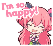 I'm so happy!