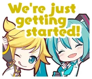 We're just getting started!