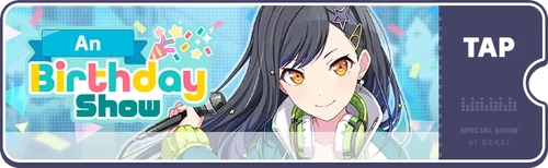 HAPPY BIRTHDAY Live - An (2021) EN Banner