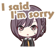 I said I'm sorry