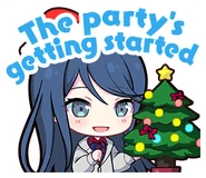 The party's getting started