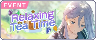 Hora do Chá Relaxante Banner EN