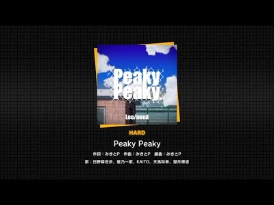 『Peaky_Peaky』（難易度：HARD）プレイ動画を一部公開