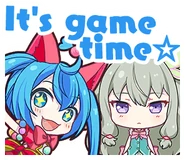 It's game time☆