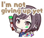 I'm not giving up yet