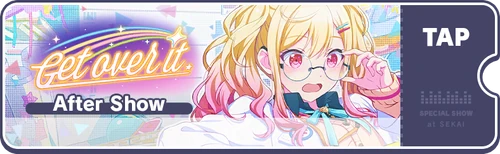 Get over it. EN After Live Banner