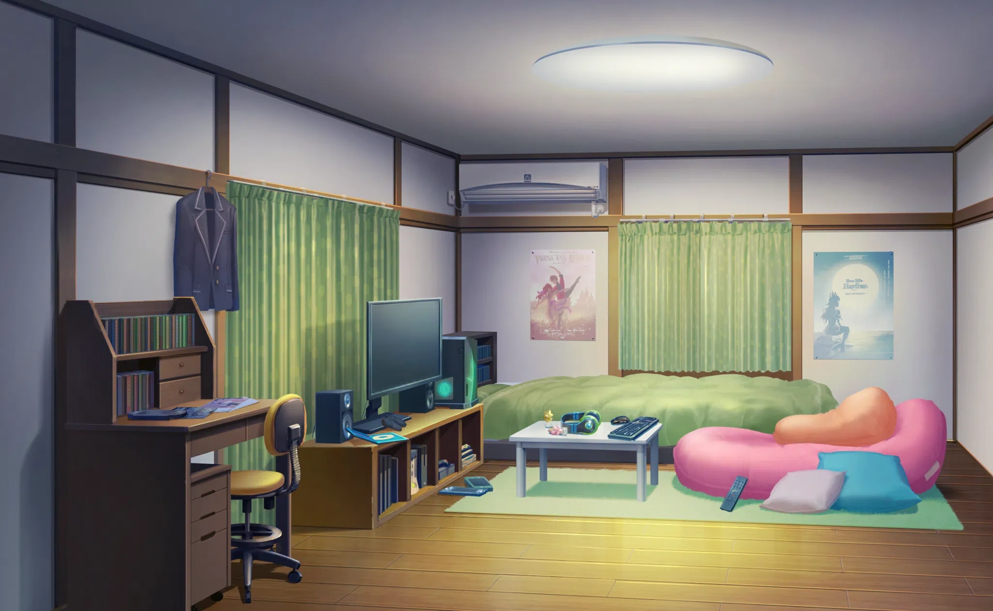 nene roomページ Nene Yashiro's room, courtesy of Kusanagi Arts : r/hanakokun