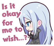 Is it okay for me to wish...?