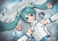 5th Anniversary Postcards by Mogelatte