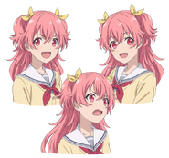 Airi's design in Project SEKAI the Movie: Kowareta SEKAI to Utaenai MIKU