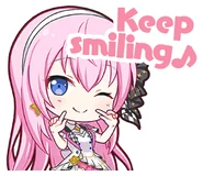Keep smiling♪