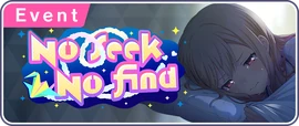 No seek No find EN Event Banner