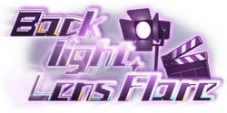 Backlight Lens Flare Logo