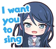 I want to hear you sing