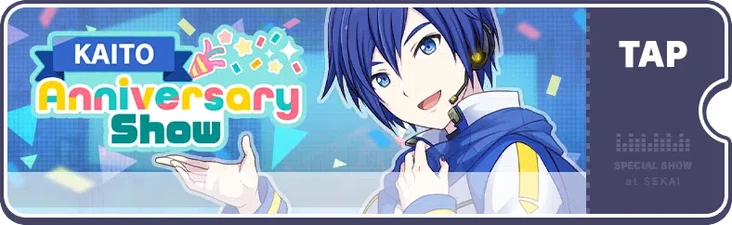 HAPPY ANNIVERSARY Live - KAITO (2021) | Project SEKAI Wiki