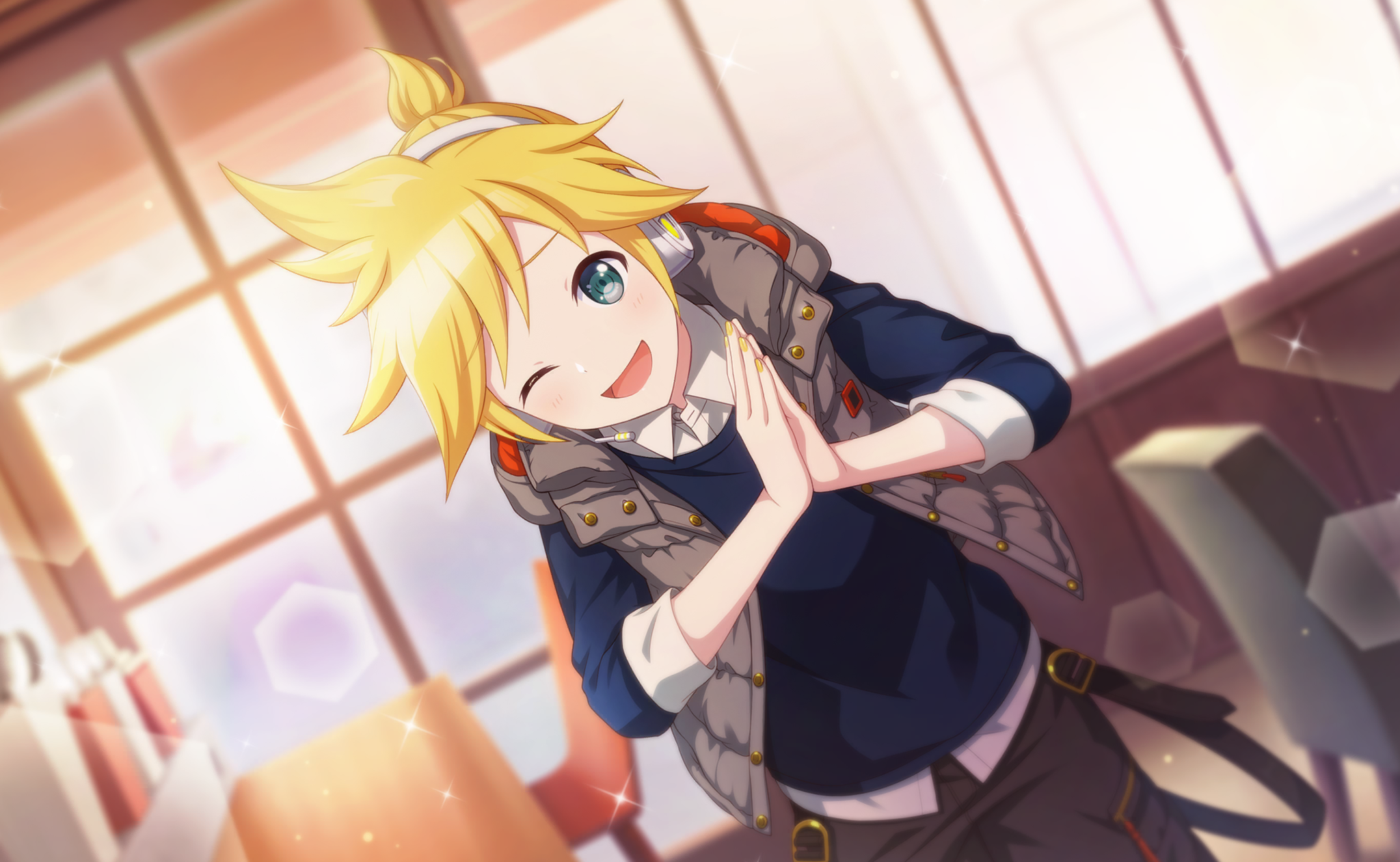 アニメ REFLEX Levo Lution Kagamine Len V4X】 Butterfly on Your Right Shoulder 【Cover