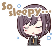 So sleepy...