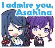 I admire you, Asahina