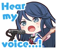 Hear my voice...!