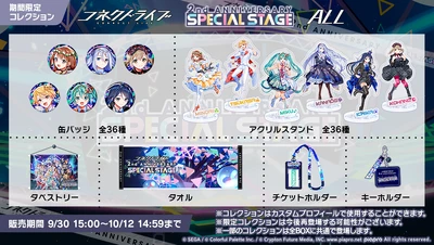 コレクションBOX (Collection BOX), containing a random selection of new profile materials for a limited time.[1]