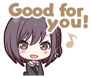 Good for you!