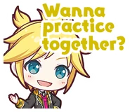 Wanna practice together?