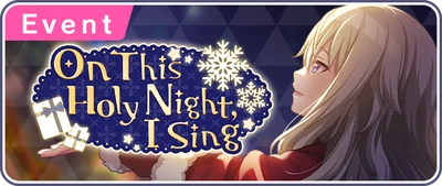 Nesta Noite Especial, Eu estou Cantando Banner EN