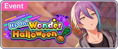 Começou! Wonder Halloween! Banner EN
