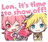 Len, it's time to show off!