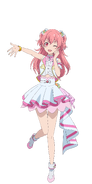 Airi's design in Project SEKAI the Movie: Kowareta SEKAI to Utaenai MIKU