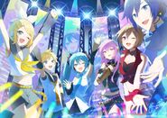omutatsu's illustration for Project SEKAI Creators Festa 2024