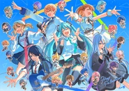 5th Anniversary Postcards by Tsuda