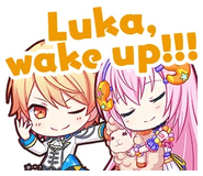 ¡¡Luka, despierta!!