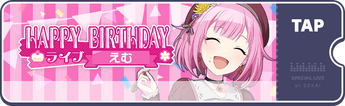 HAPPY BIRTHDAY Live - Emu (2023) | Project SEKAI Wiki | Fandom