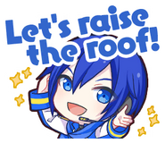 Let's raise the roof!