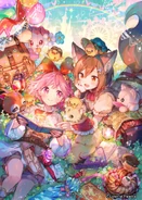 Naru's illustration for Project SEKAI Creators Festa 2024