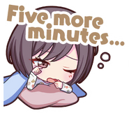 5 more minutes…