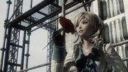 Leanne with rose
