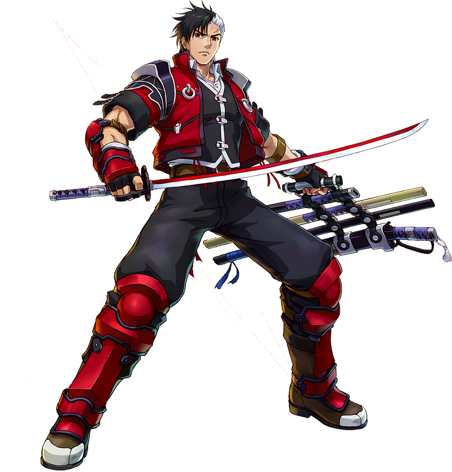 Reiji and Xiaomu Project X Zone 2 Render