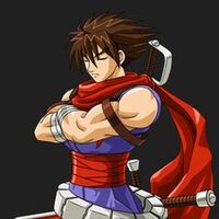 Hiryu with his scarf down (Namco x Capcom)