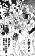 Lord Raptor (Zabel Zarock) as he appears in the Vampire Savior manga