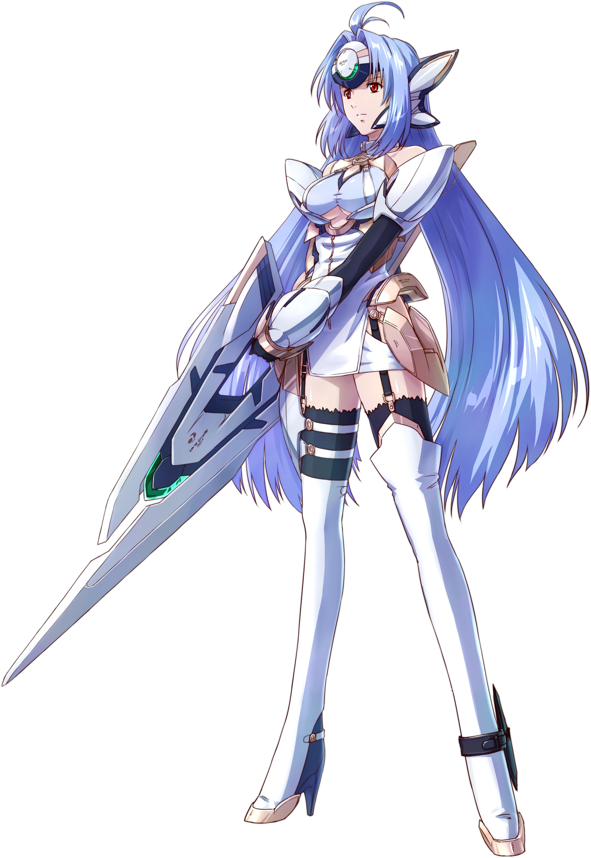 KOS-MOS Backside Art - Xenosaga Episode II Art Gallery