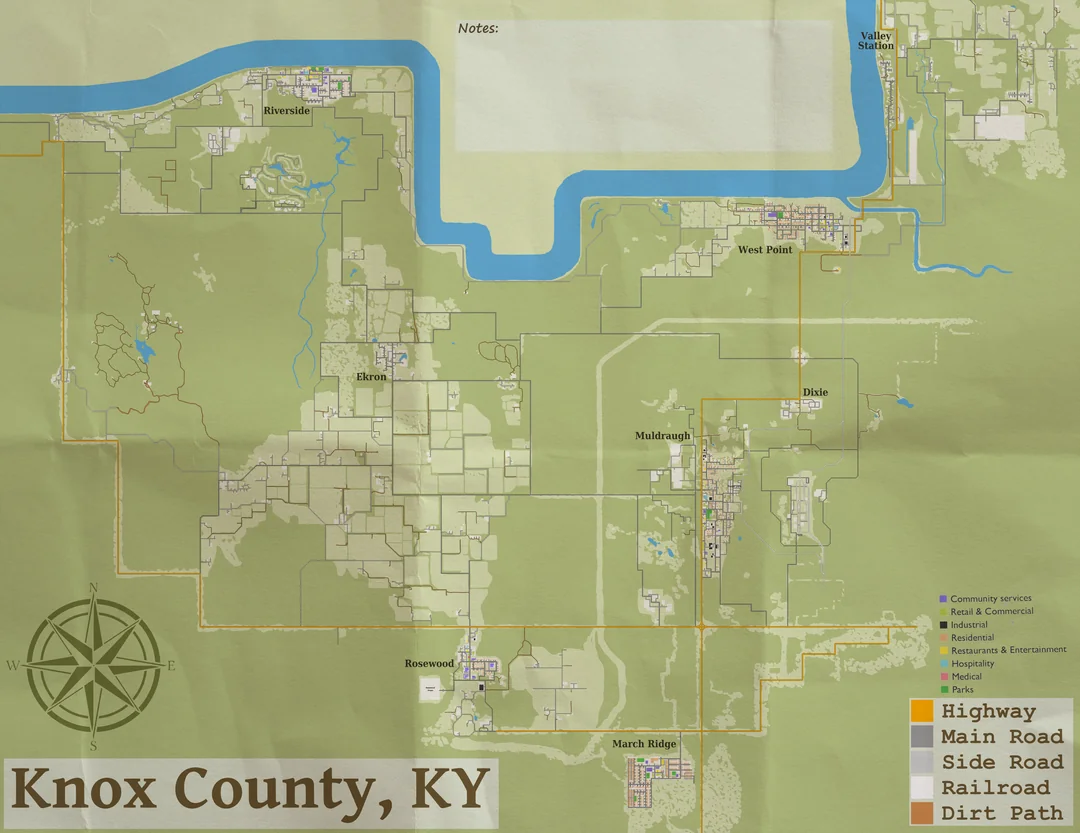 Knox Country | Project Zomboid Wiki | Fandom