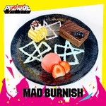 "Our flames are the strongest!" Mad Burnish cake plate