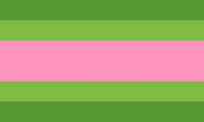 Alternative 🥒self flag by Fandom user Amthystreamm[1]