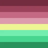 Alternate Xe/Xem Pronoun Flag by Tumblr user eternaspacic[14]