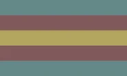 Alternate Xe/Xem Pronoun Flag by Tumblr user babey-foolery-blog[36]