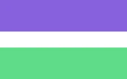 Pleopronoun flag by Reddit user u/That_Enby_Zev
